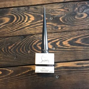 Christian Louboutin Black Nail Colour